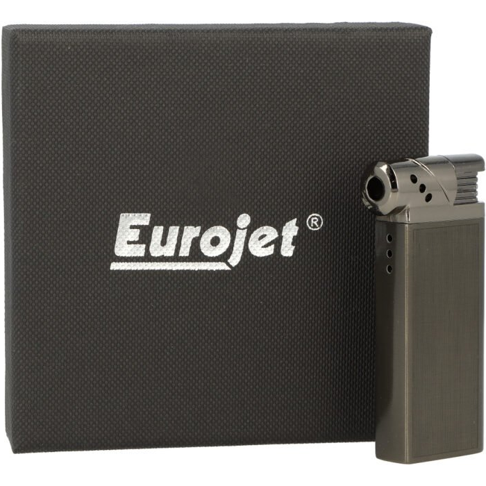 eurojet boras pijpaansteker aansteker voor pijp pipelighter lighter softflame soft flame zijvlam gun metal gunmetal 257290
