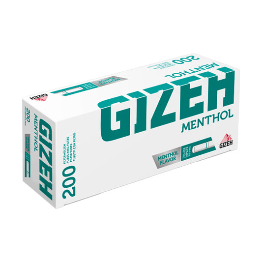 Gizeh (Mascotte) Menthol Filterhulzen (200 Stuks)