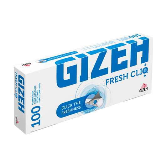 Gizeh (Mascotte) Menthol Fresh Cliq Filterhulzen (100 Stuks)