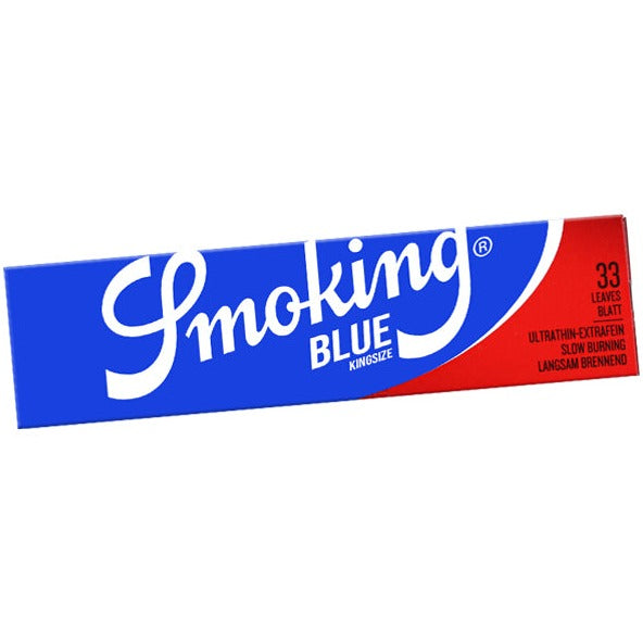 Smoking Blue Blauw Kingsize Lange Vloei Vloeitjes Kopen