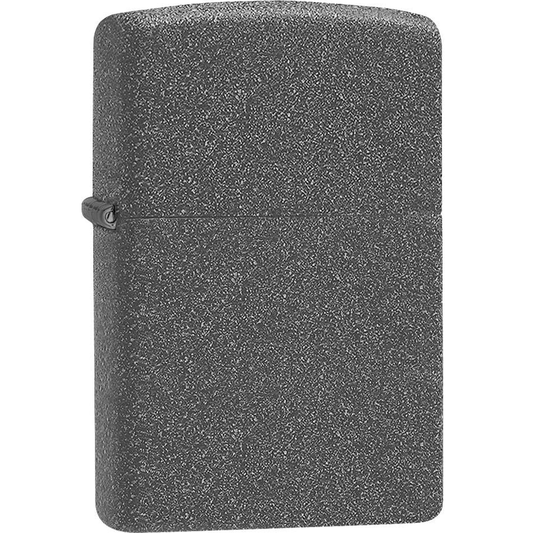 zippo aansteker lighter iron stone look steenlook windproof classic grijs gray gift box