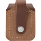 zippo orignineel pouch pouches hoesje etui tasje hoes genuine leather leder lederen echt brown bruin met with loop lus box