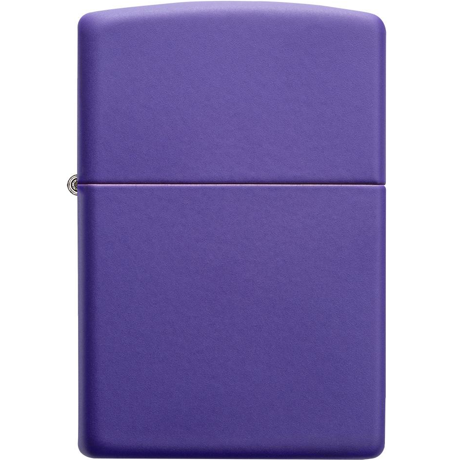           Zippo Purple Matte Paars Mat Windproof Classic Regular Aansteker Lighter Origineel Genuine