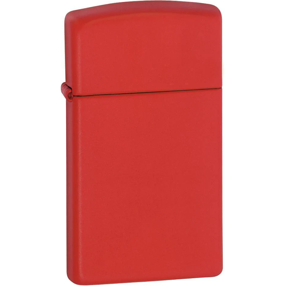 Zippo Red Matte Rood Mat Windproof Classic Slim Aansteker Lighter Origineel Genuine