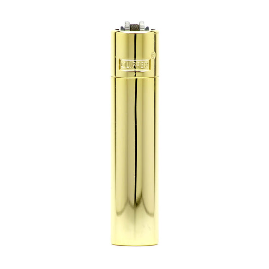 Clipper Classic Large Metal "Gold Shiny" Aansteker