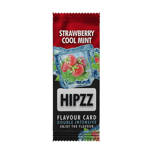 Hipzz Strawberry Cool Mint Aroma Flavourcard
