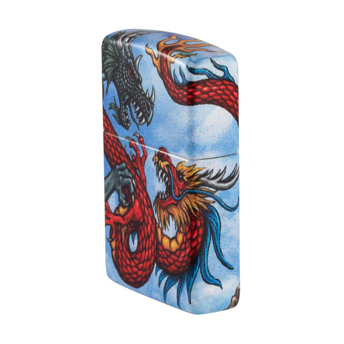 Zippo Fighting Dragon 540 Color Image Aansteker